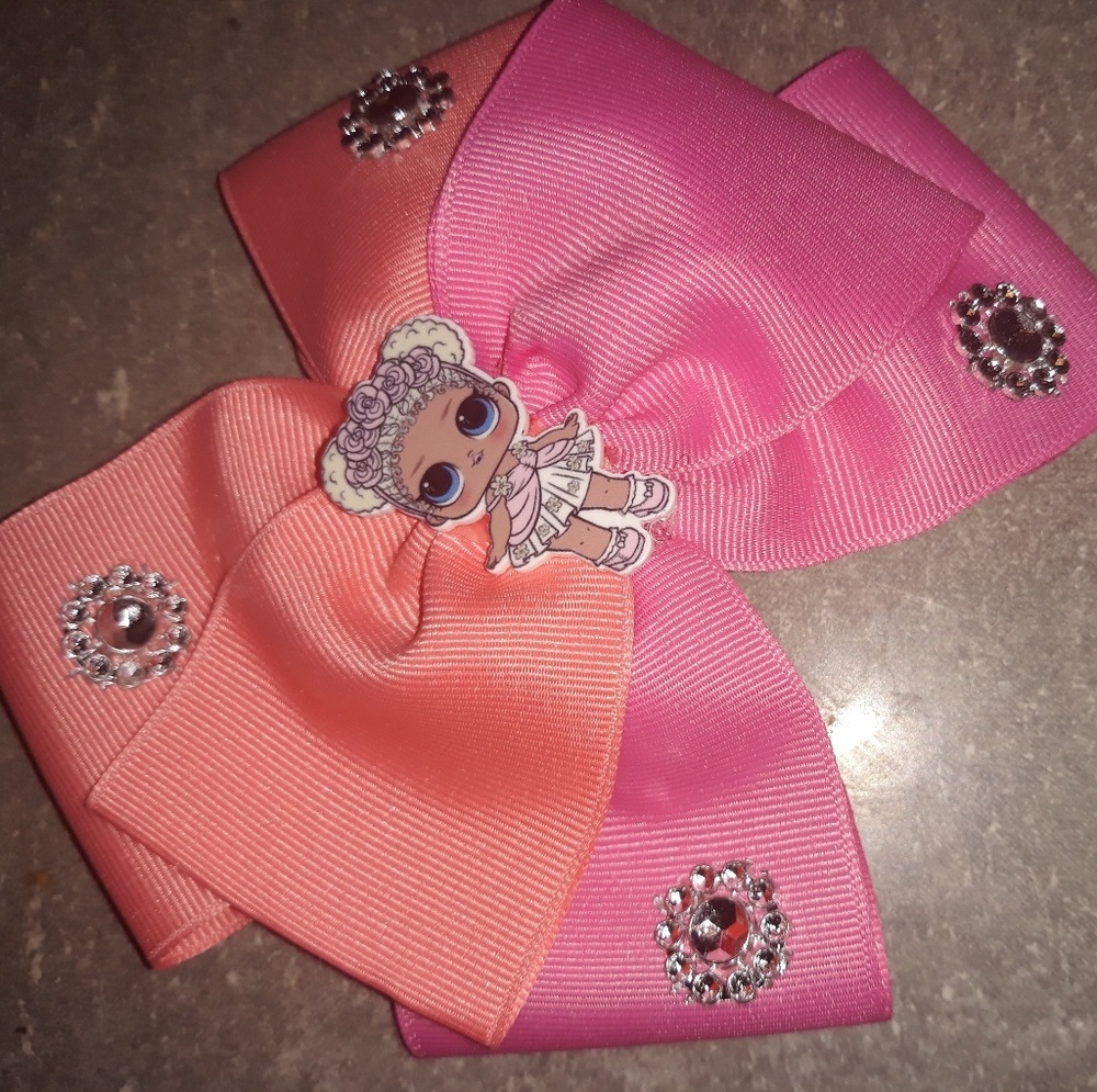 Hair bow  lol inspired